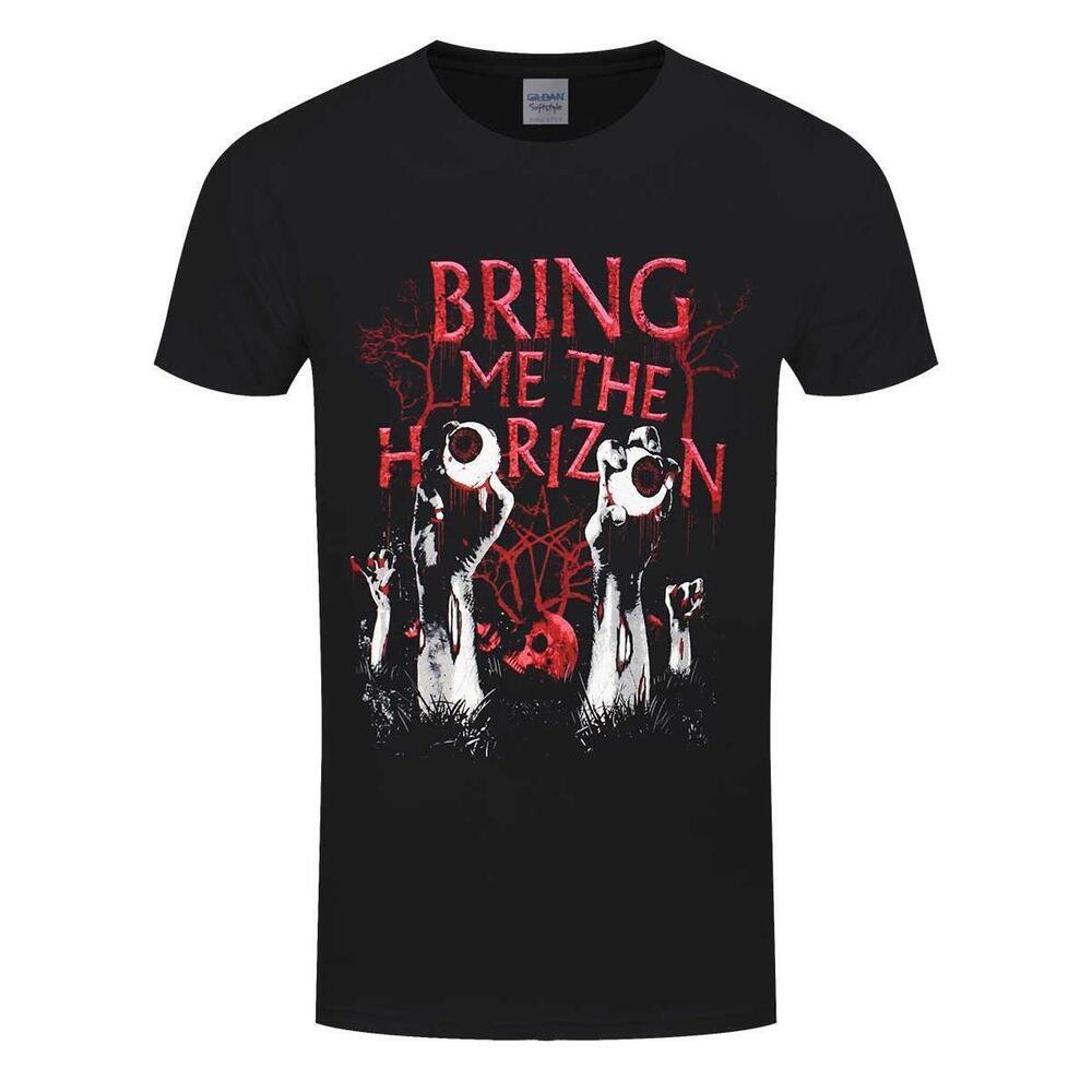 Bring Me The Horizon Graveyard Eyes Mens Black Tshirt